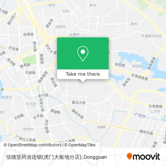 信德堂药业连锁(虎门大板地分店) map