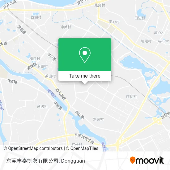 东莞丰泰制衣有限公司 map