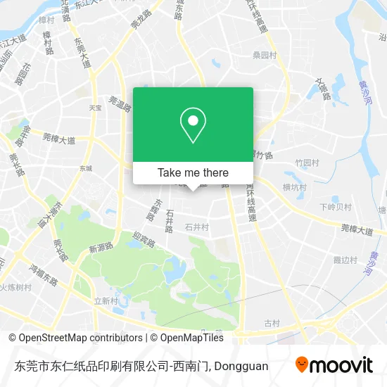 东莞市东仁纸品印刷有限公司-西南门 map