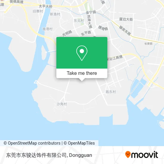 东莞市东骏达饰件有限公司 map
