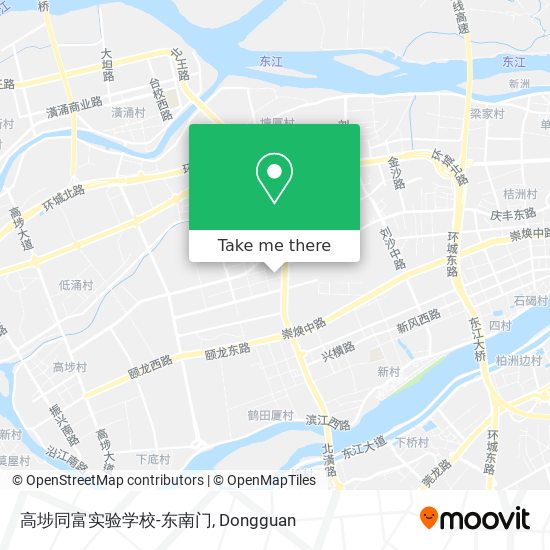 高埗同富实验学校-东南门 map