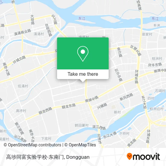 高埗同富实验学校-东南门 map