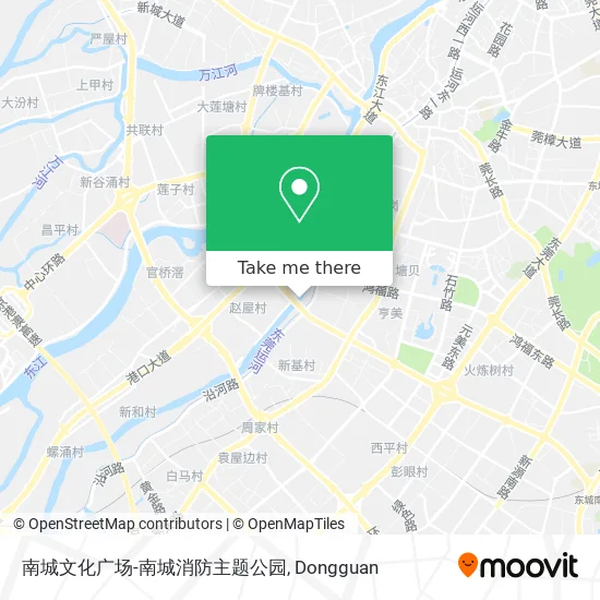 南城文化广场-南城消防主题公园 map