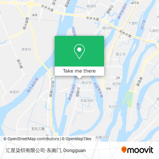 汇星染织有限公司-东南门 map