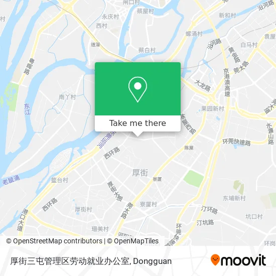 厚街三屯管理区劳动就业办公室 map