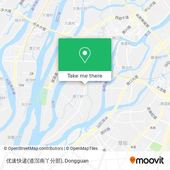 优速快递(道滘南丫分部) map