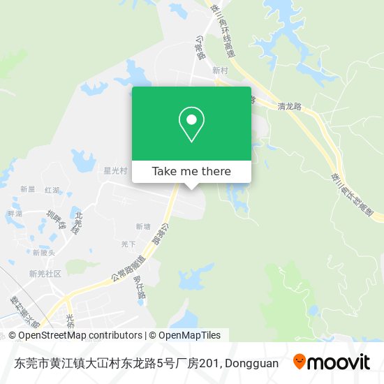 东莞市黄江镇大冚村东龙路5号厂房201 map