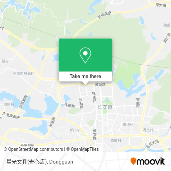 晨光文具(奇心店) map