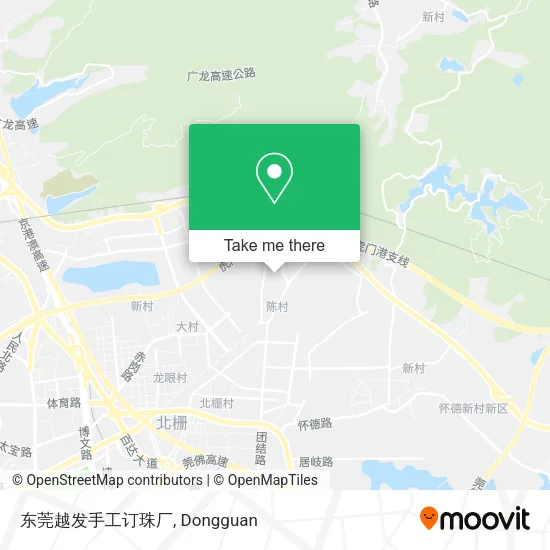 东莞越发手工订珠厂 map