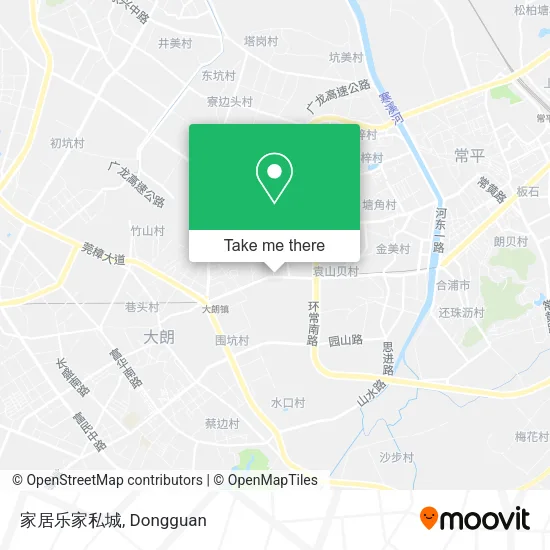 家居乐家私城 map