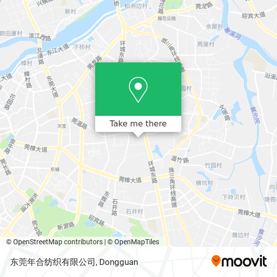 东莞年合纺织有限公司 map