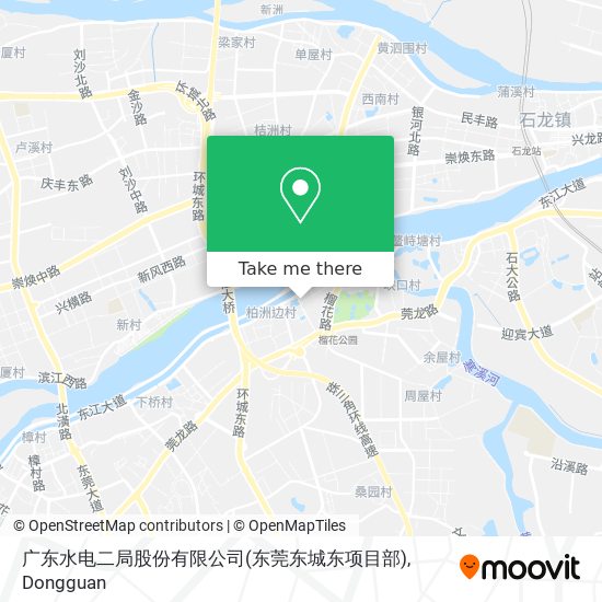 广东水电二局股份有限公司(东莞东城东项目部) map