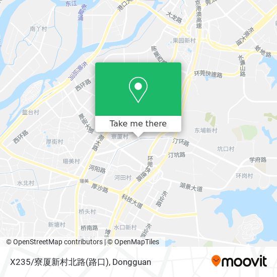 X235/寮厦新村北路(路口) map
