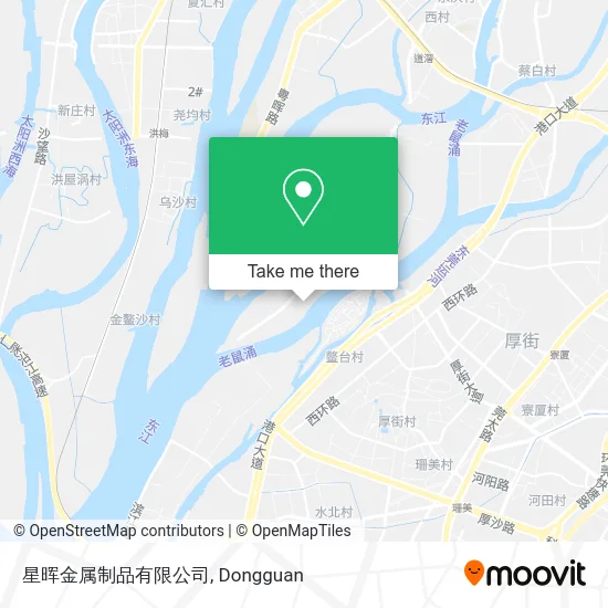 星晖金属制品有限公司 map