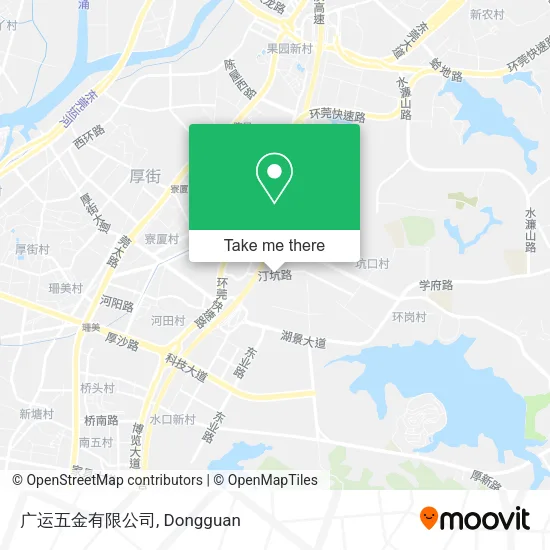 广运五金有限公司 map