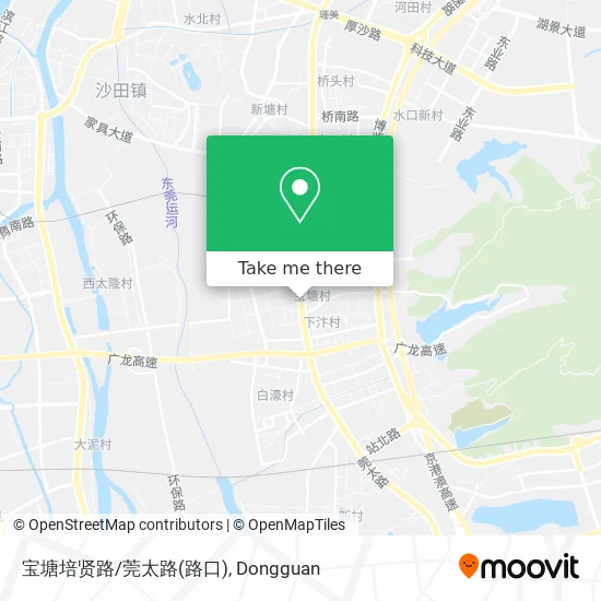 宝塘培贤路/莞太路(路口) map