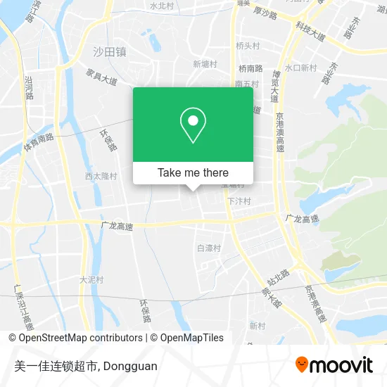 美一佳连锁超市 map