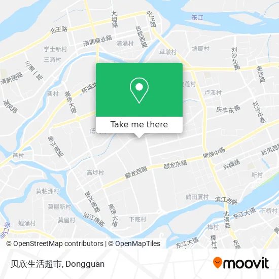 贝欣生活超市 map
