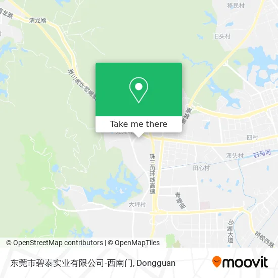 东莞市碧泰实业有限公司-西南门 map