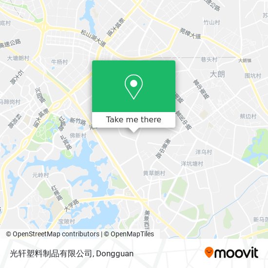 光轩塑料制品有限公司 map