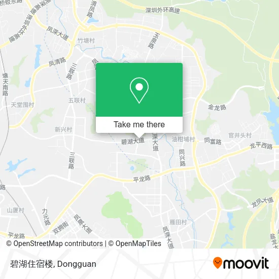 碧湖住宿楼 map