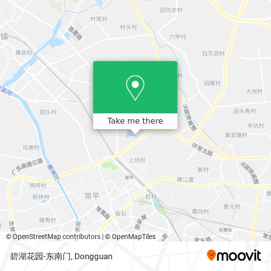 碧湖花园-东南门 map