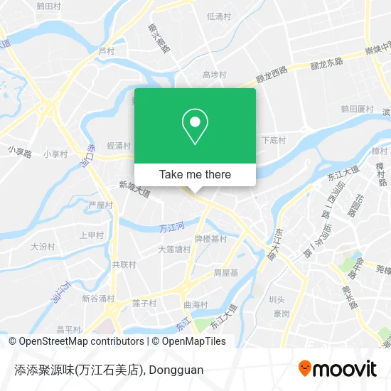 添添聚源味(万江石美店) map