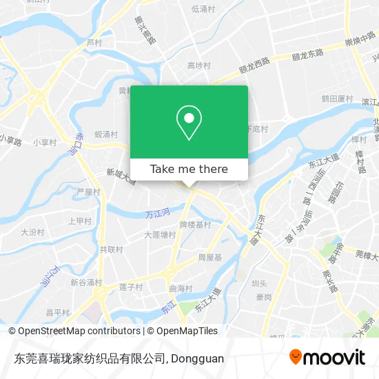 东莞喜瑞珑家纺织品有限公司 map