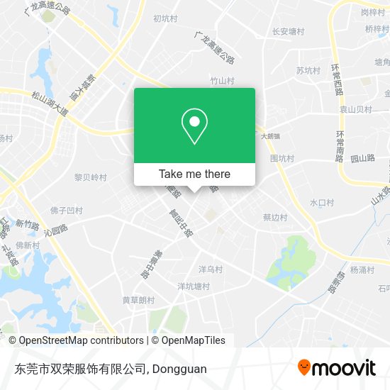 东莞市双荣服饰有限公司 map