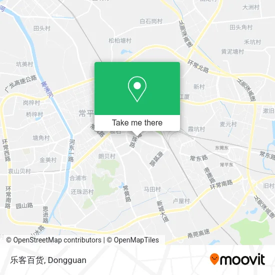 乐客百货 map
