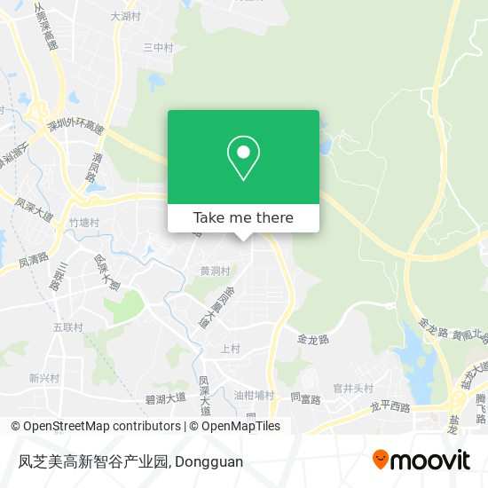 凤芝美高新智谷产业园 map