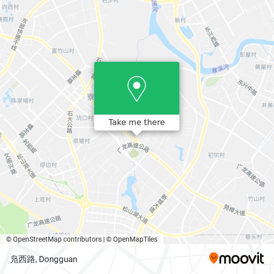 凫西路 map