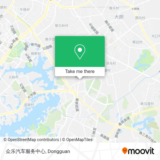 众乐汽车服务中心 map