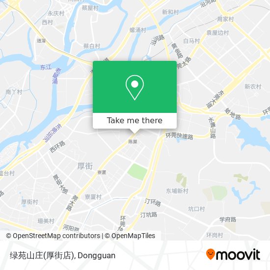 绿苑山庄(厚街店) map