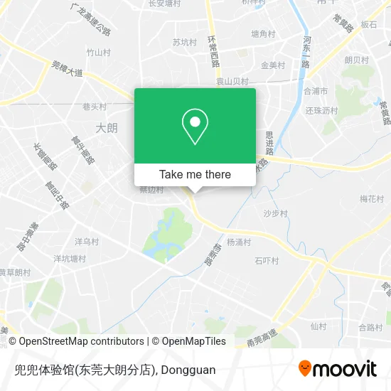 兜兜体验馆(东莞大朗分店) map