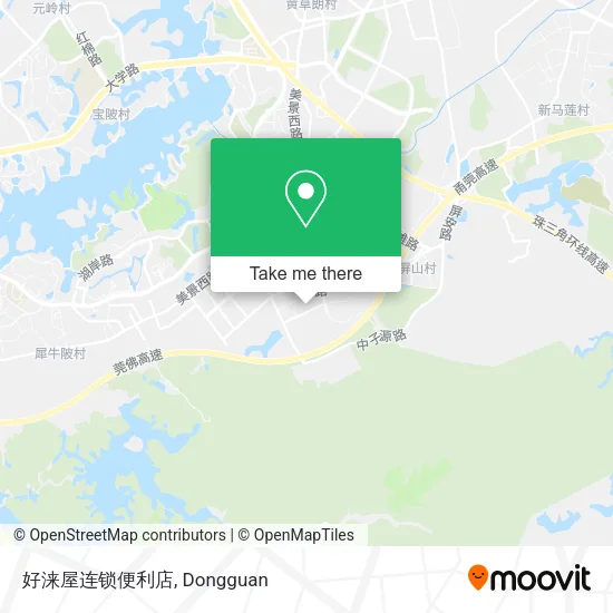 好涞屋连锁便利店 map