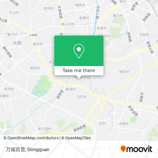 万福百货 map