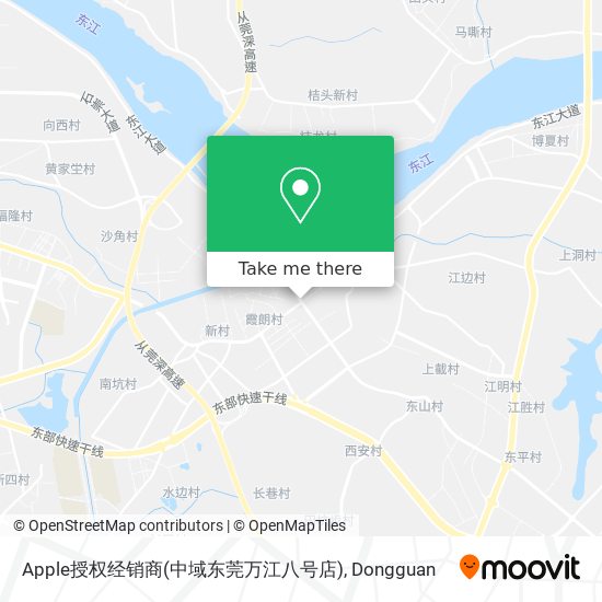 Apple授权经销商(中域东莞万江八号店) map