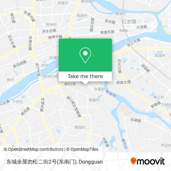 东城余屋勿松二街2号(东南门) map
