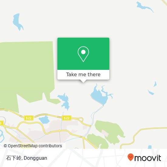 石下岭 map
