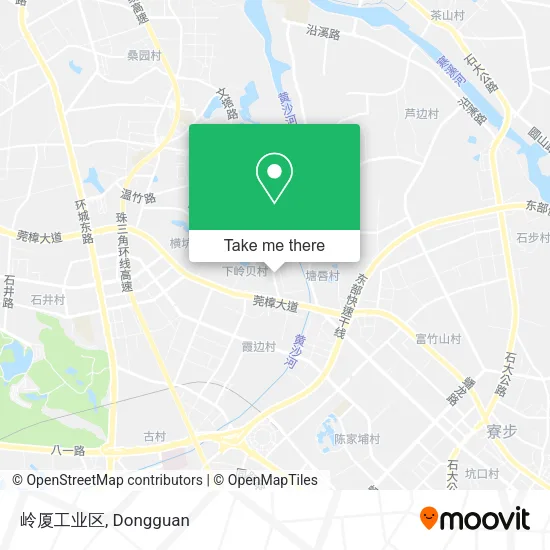 岭厦工业区 map