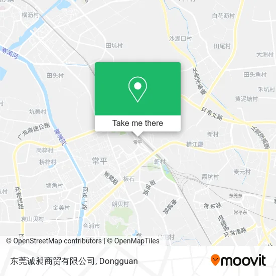 东莞诚昶商贸有限公司 map