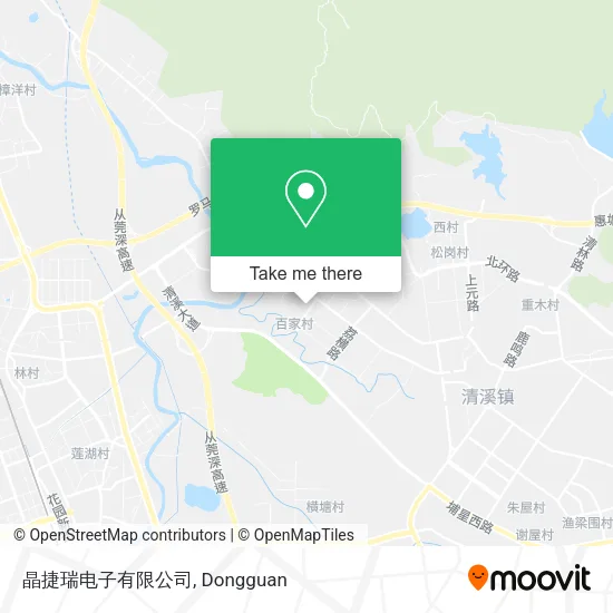 晶捷瑞电子有限公司 map