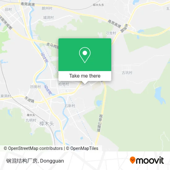 钢混结构厂房 map