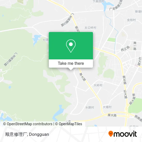 顺意修理厂 map