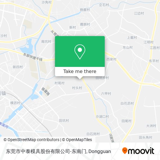 东莞市中泰模具股份有限公司-东南门 map