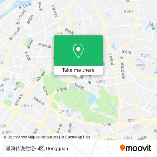 星河传说住宅-5区 map