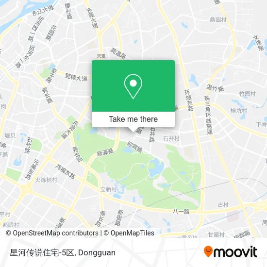 星河传说住宅-5区 map
