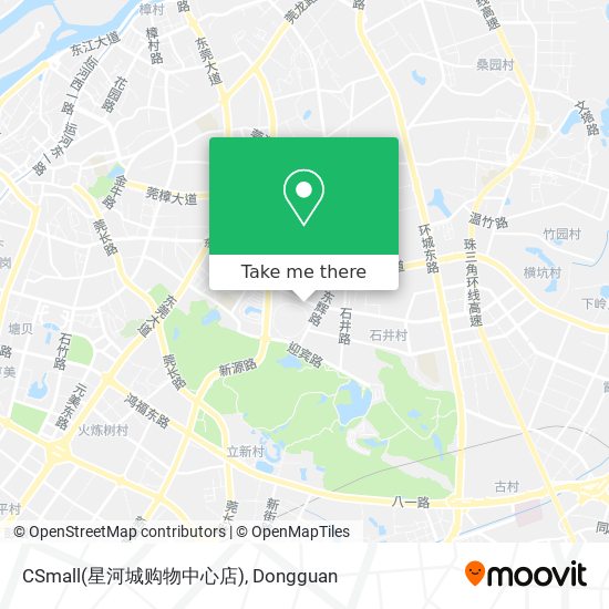 CSmall(星河城购物中心店) map