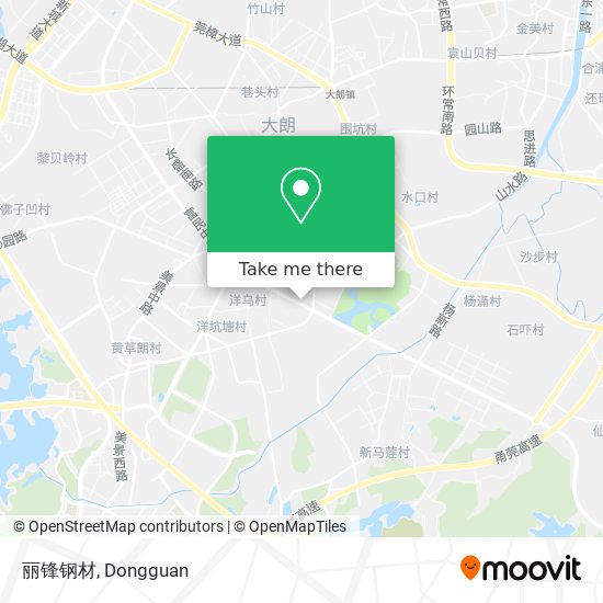 丽锋钢材 map